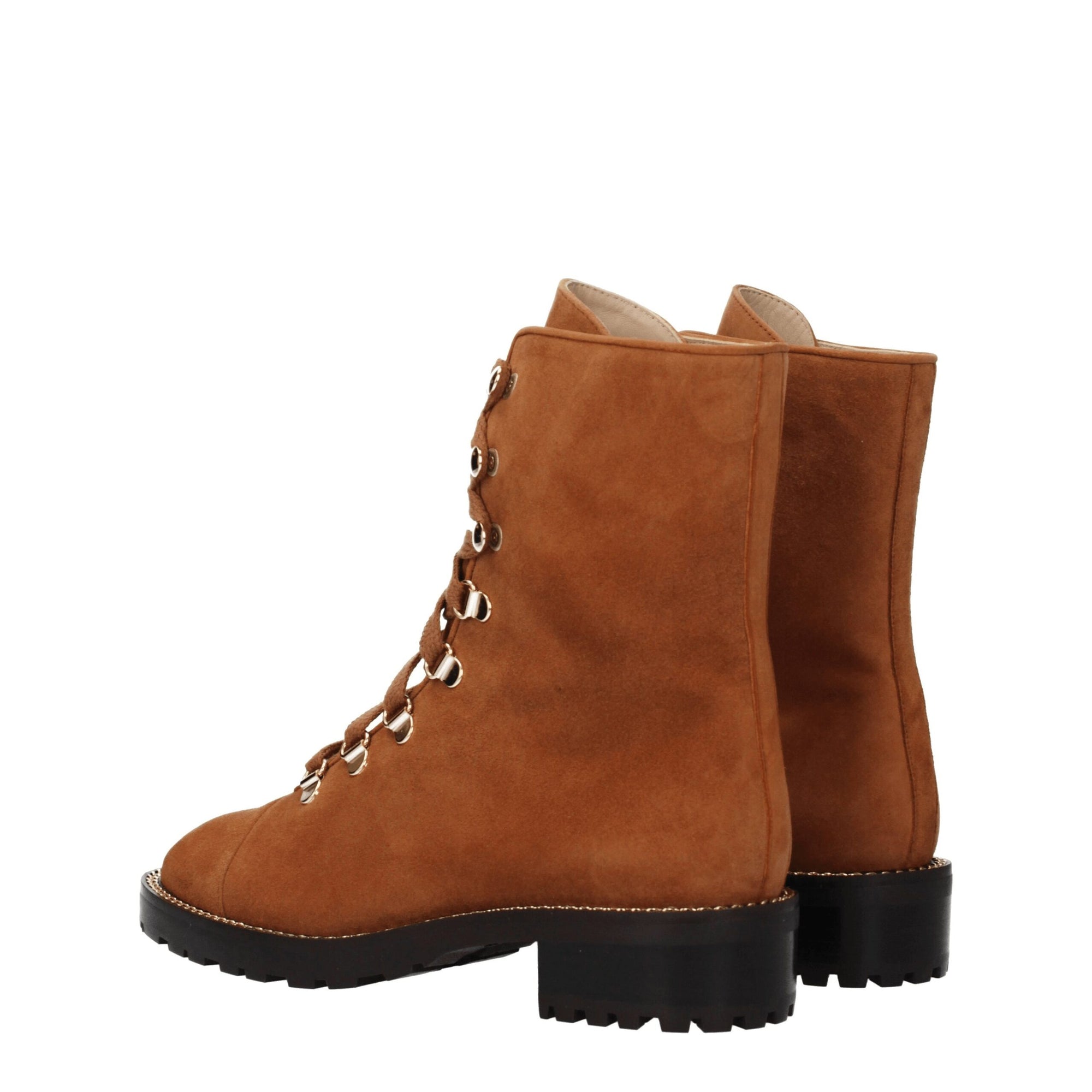 Stuart Weitzman Brown Leather Ankle Boots