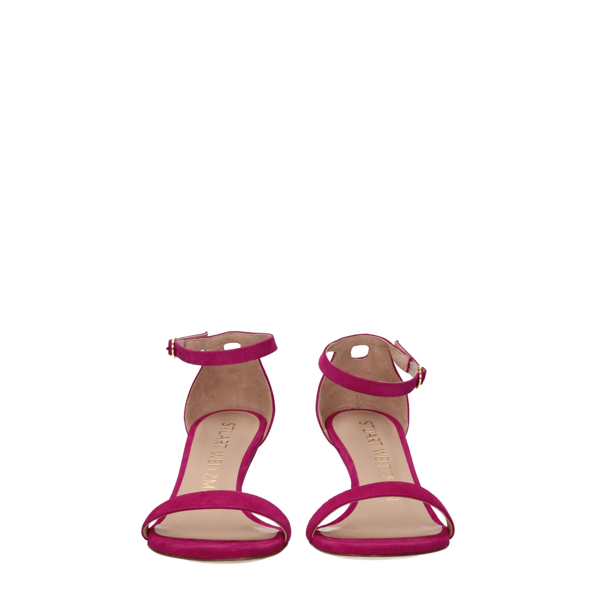 Stuart Weitzman Pink Leather Platforms