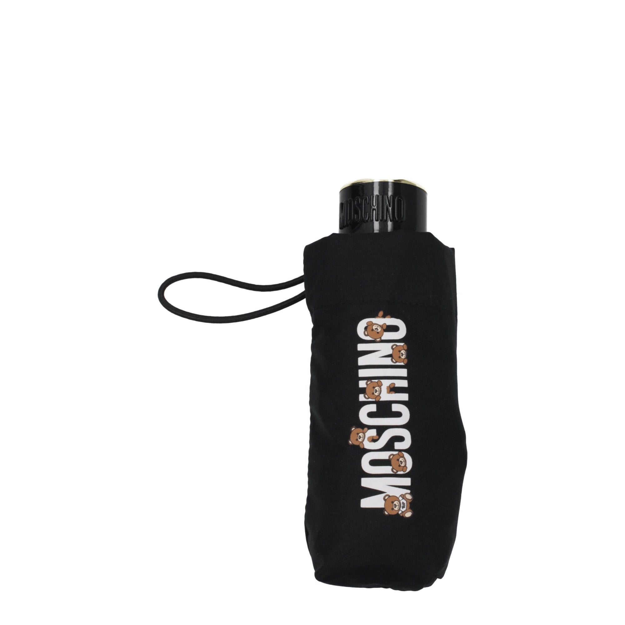 Moschino Black Polyester Umbrellas