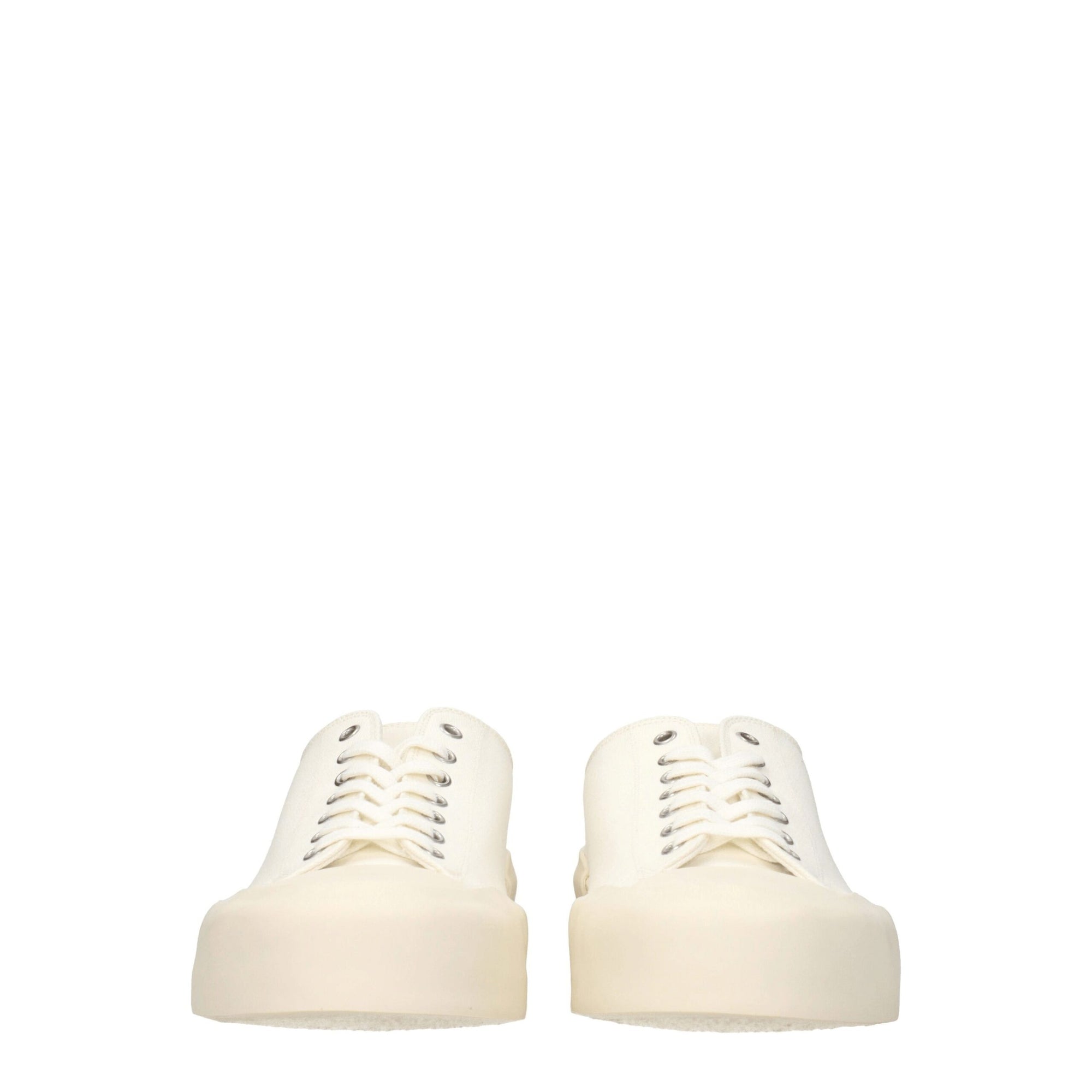 Jil Sander Beige Fabric Low Tops