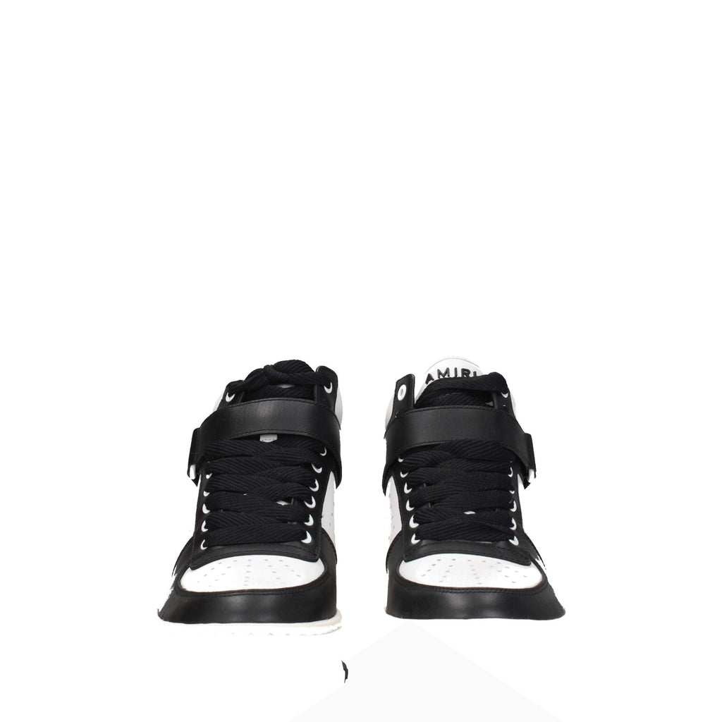 Amiri Black Leather High Tops