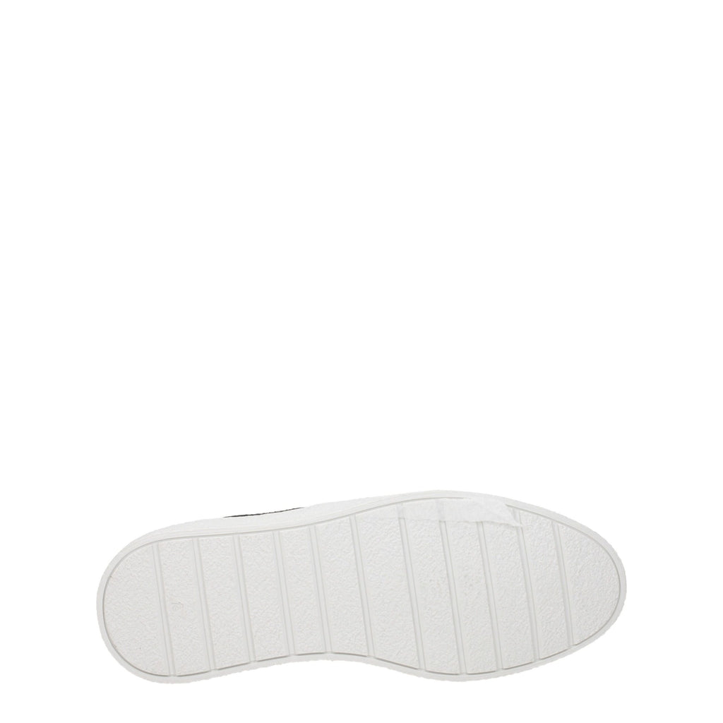 Ami Paris Black Fabric Low Tops