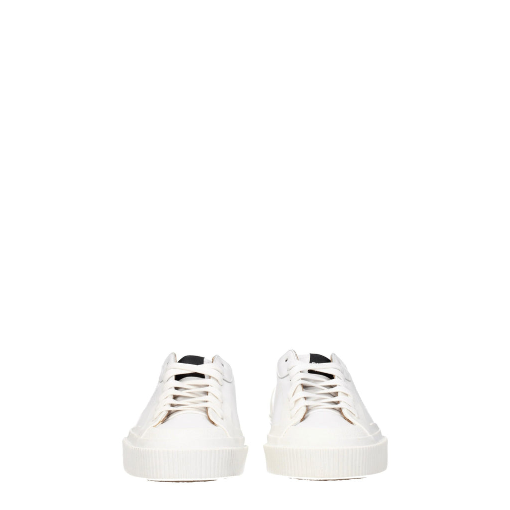 Givenchy White Leather Low Tops