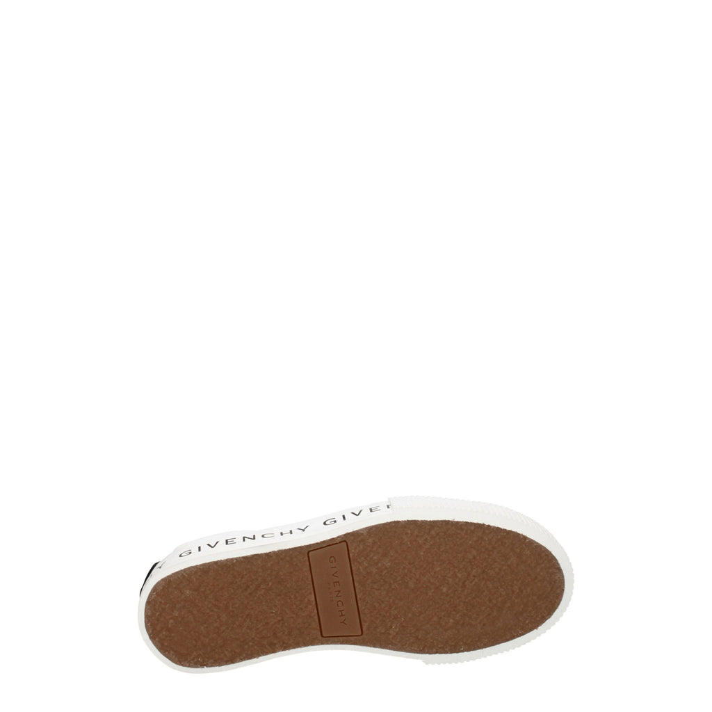 Givenchy White Leather Low Tops