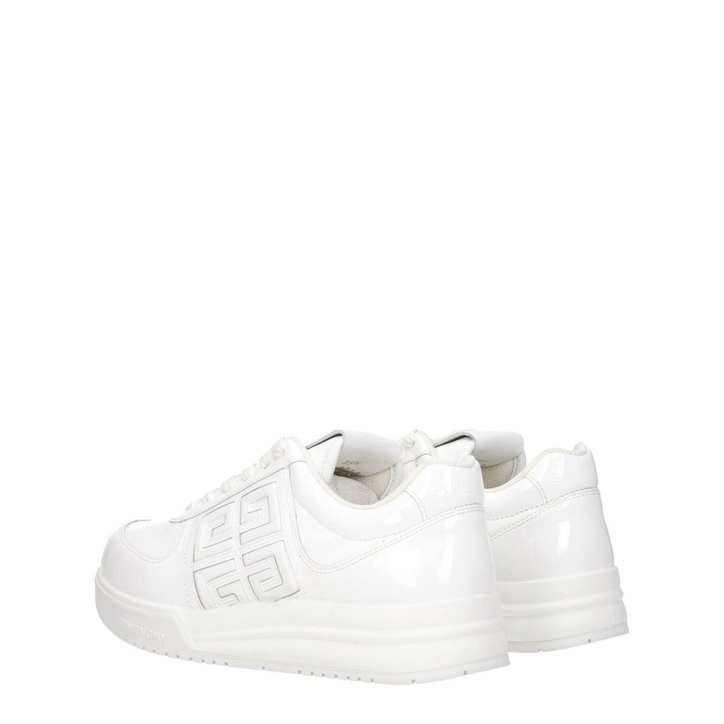 Givenchy White Leather Low Tops