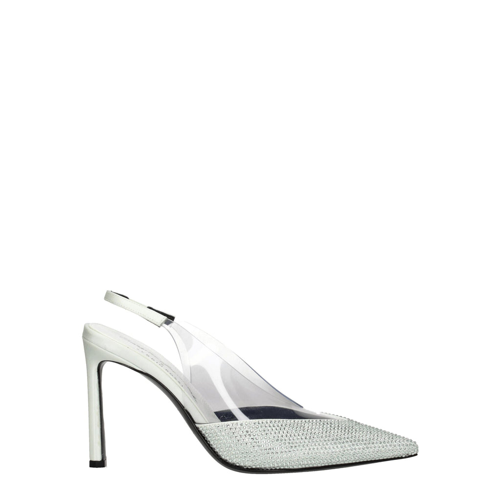 Sergio Rossi Green Satin High Heel Pumps