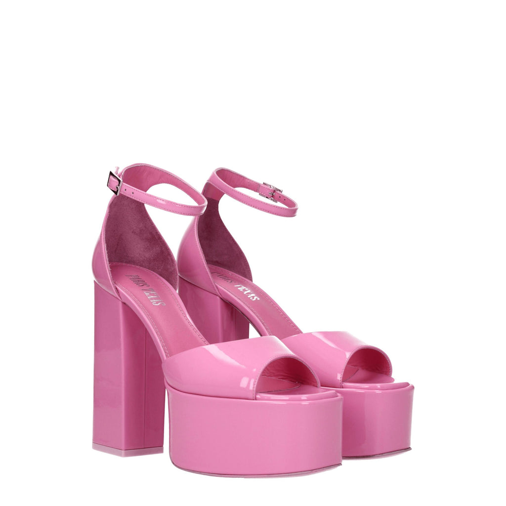 Paris Texas Pink Leather Platforms
