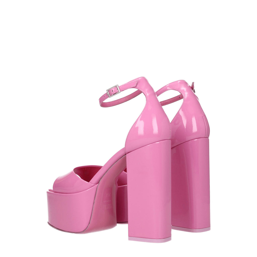 Paris Texas Pink Leather Platforms