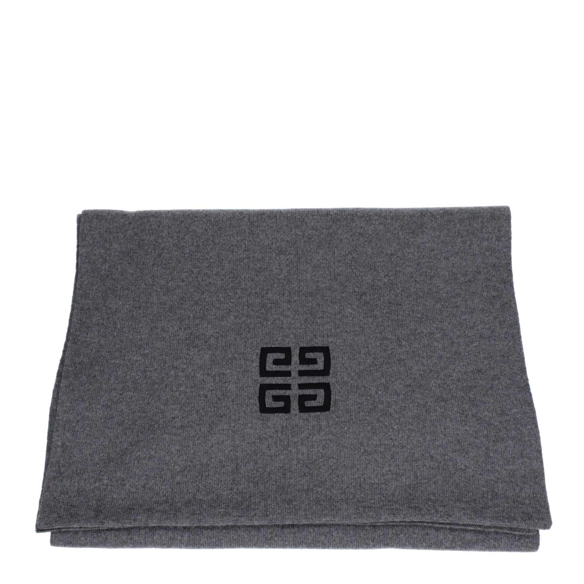 Givenchy Gray Wool Scarves