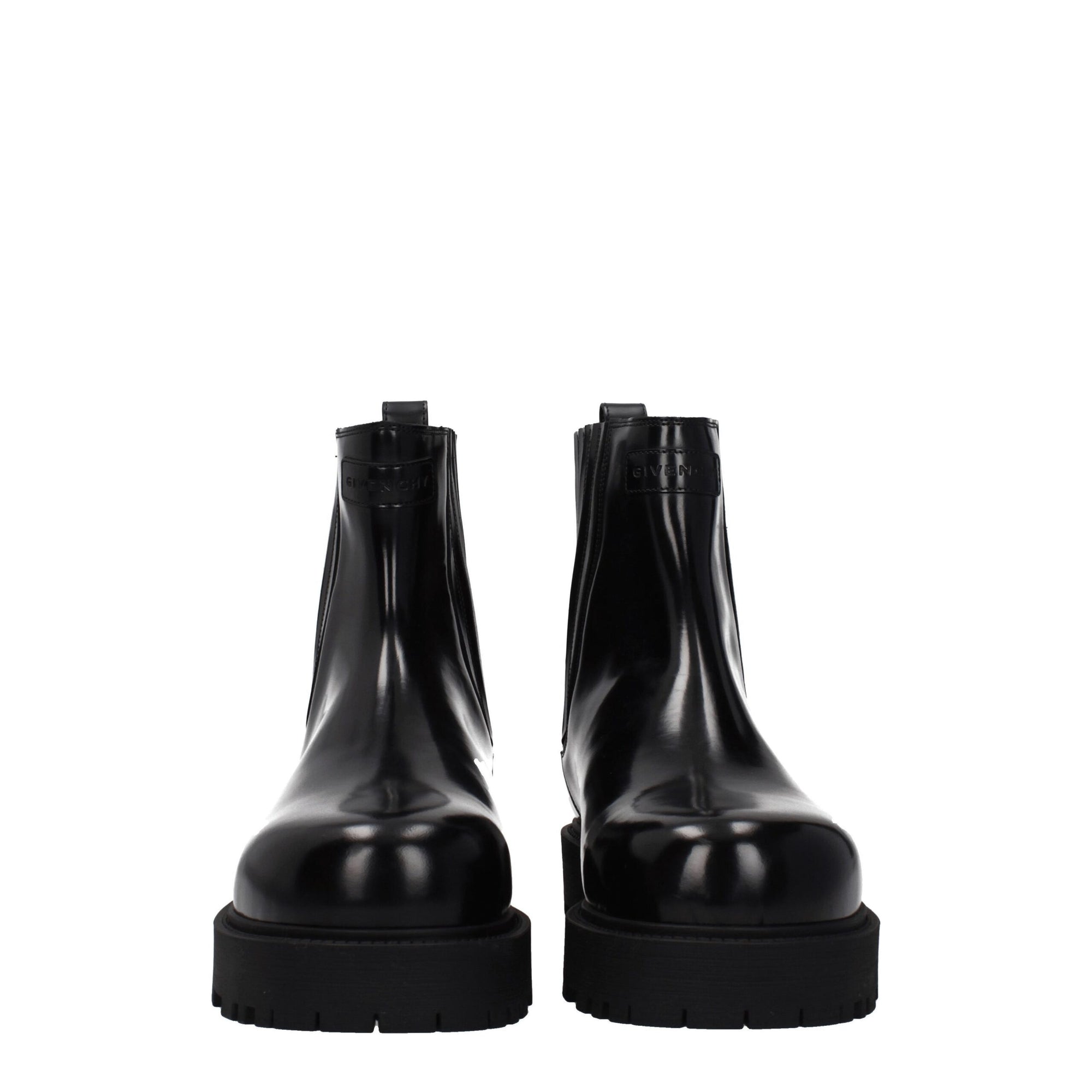 Givenchy Black Leather Ankle Boots