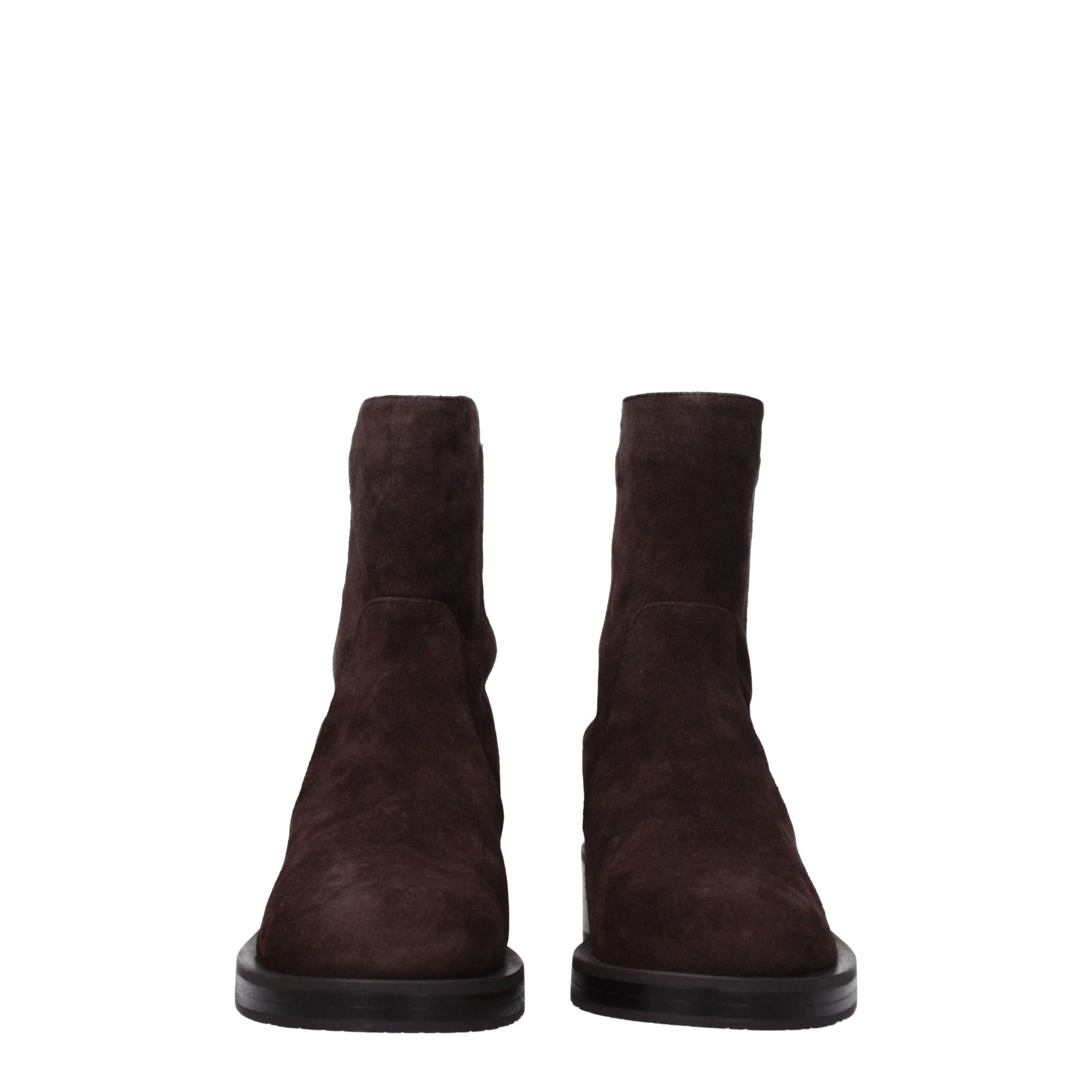 Stuart Weitzman Brown Leather Ankle Boots