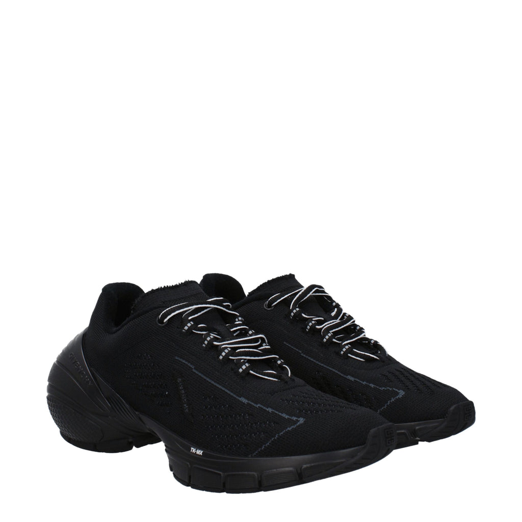 Givenchy Black Fabric Athletic Sneakers
