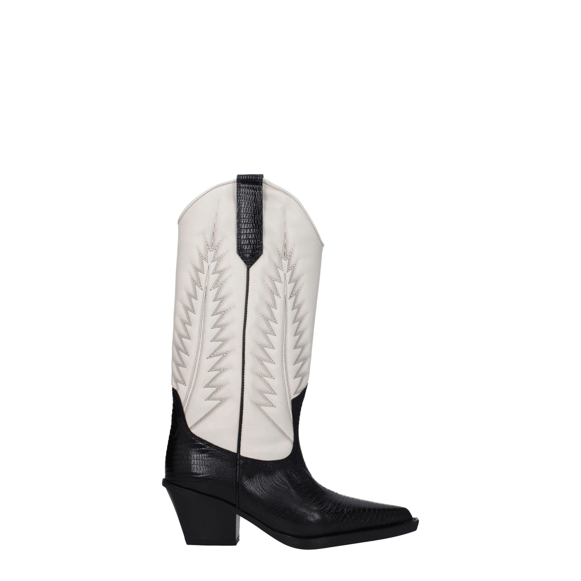 Paris Texas Beige Leather Boots