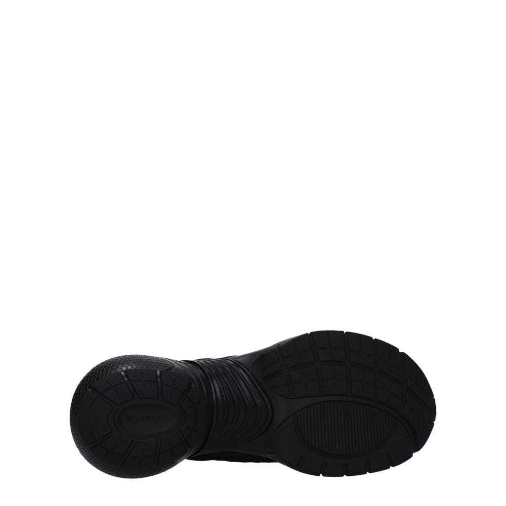 Givenchy Black Fabric Athletic Sneakers