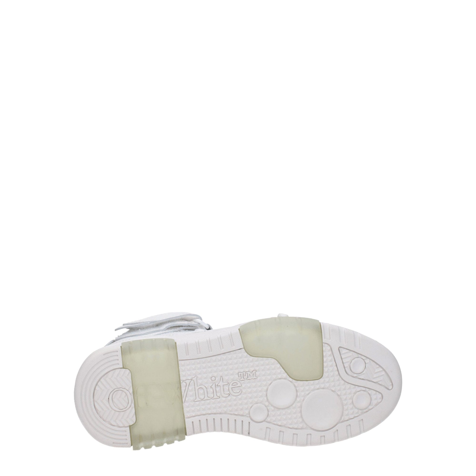 Off-White White Leather High Tops