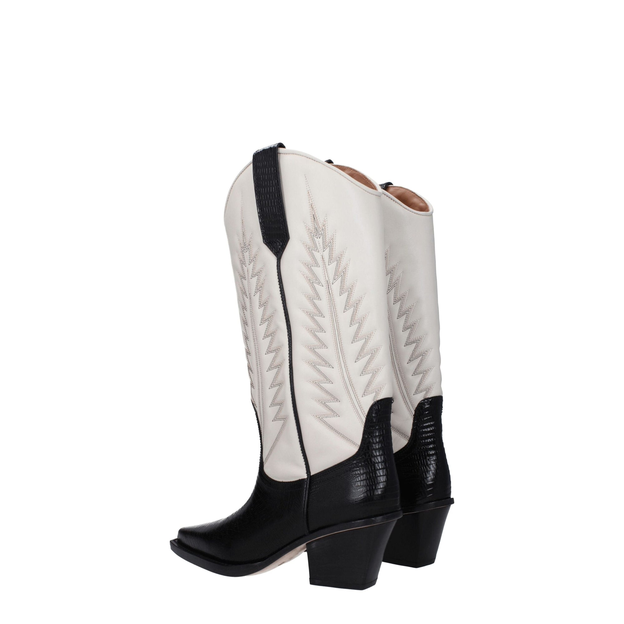 Paris Texas Beige Leather Boots
