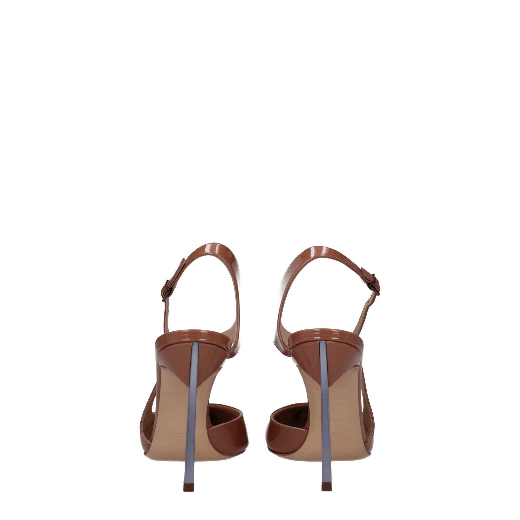 Casadei Pink Leather High Heel Pumps