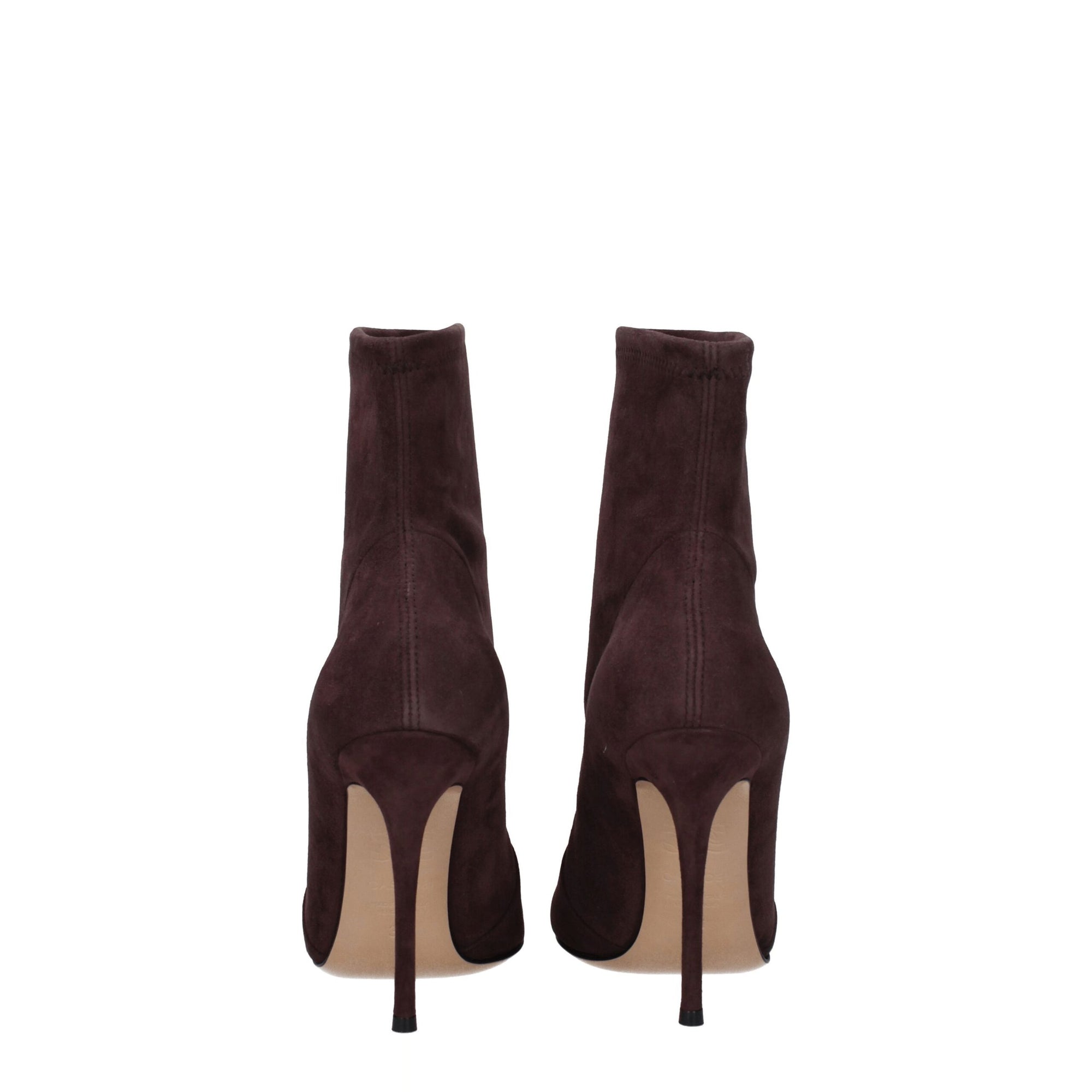 Casadei Brown Leather Ankle Boots