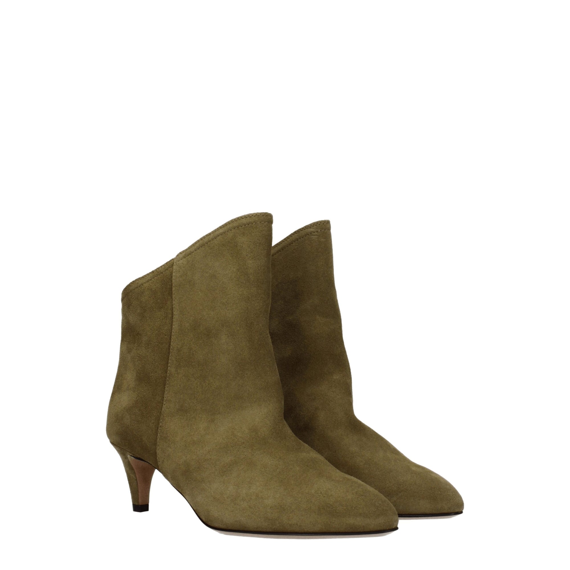 Isabel Marant Gray Leather Ankle Boots