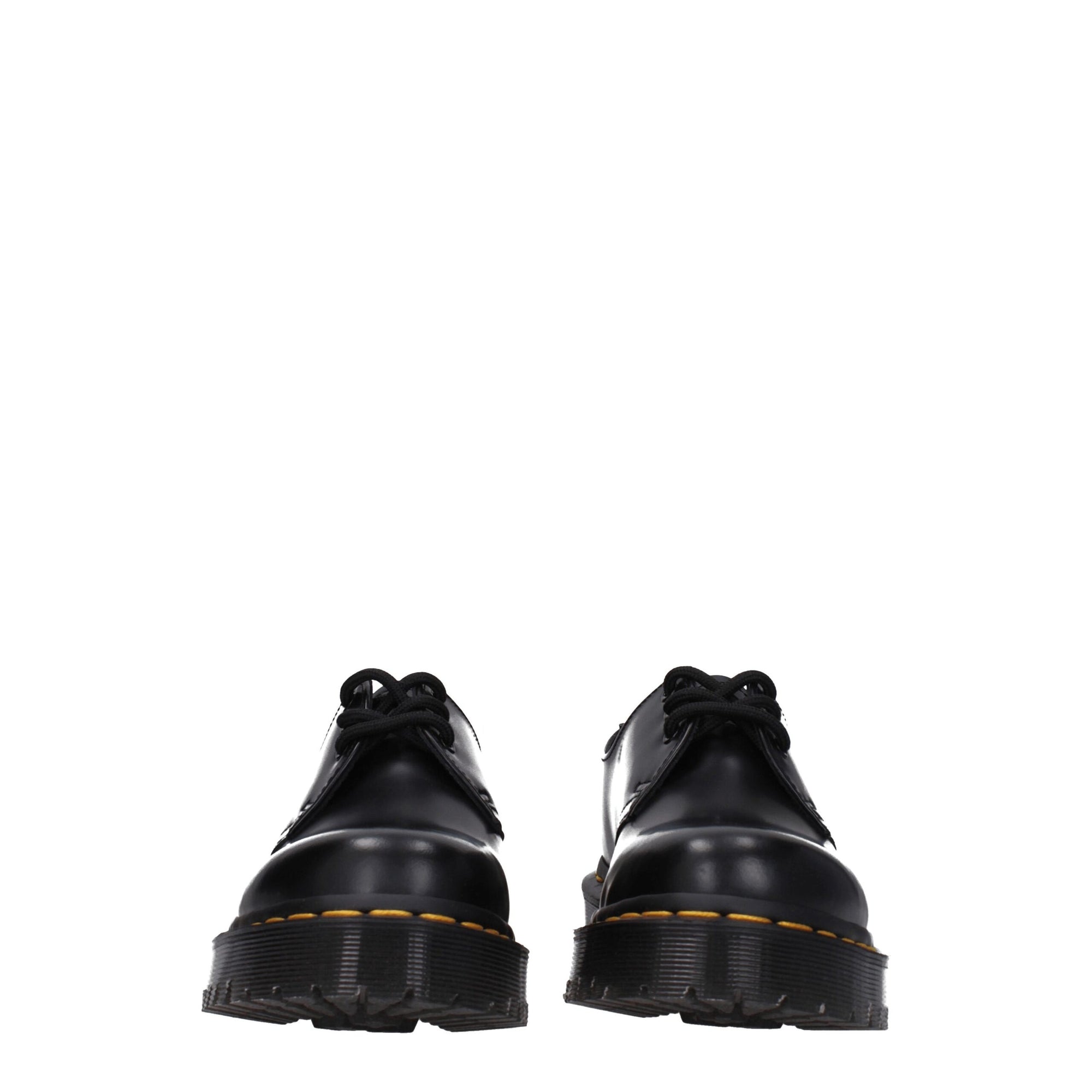 Dr. Martens Black Leather Oxfords And Derbies