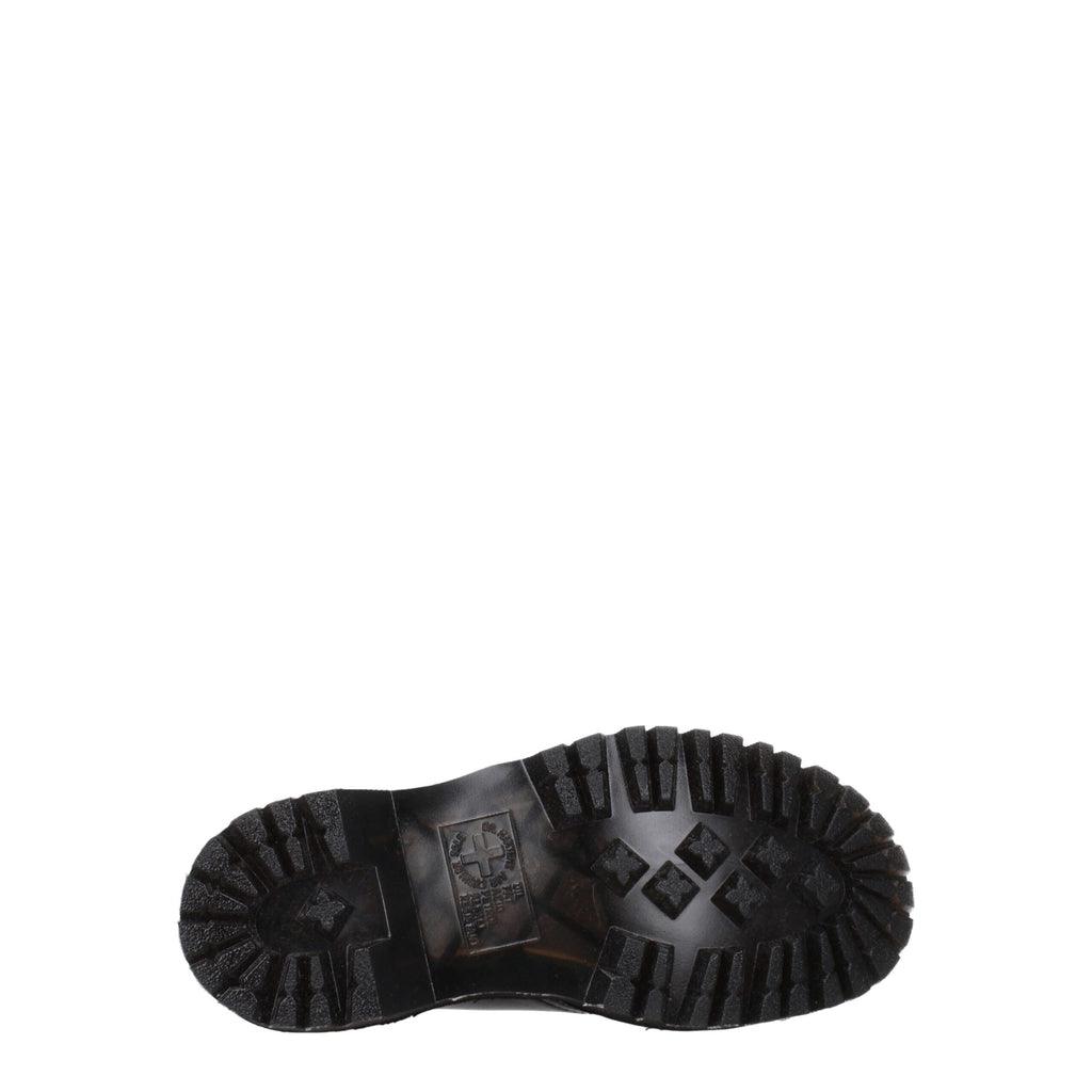 Dr. Martens Black Leather Oxfords And Derbies