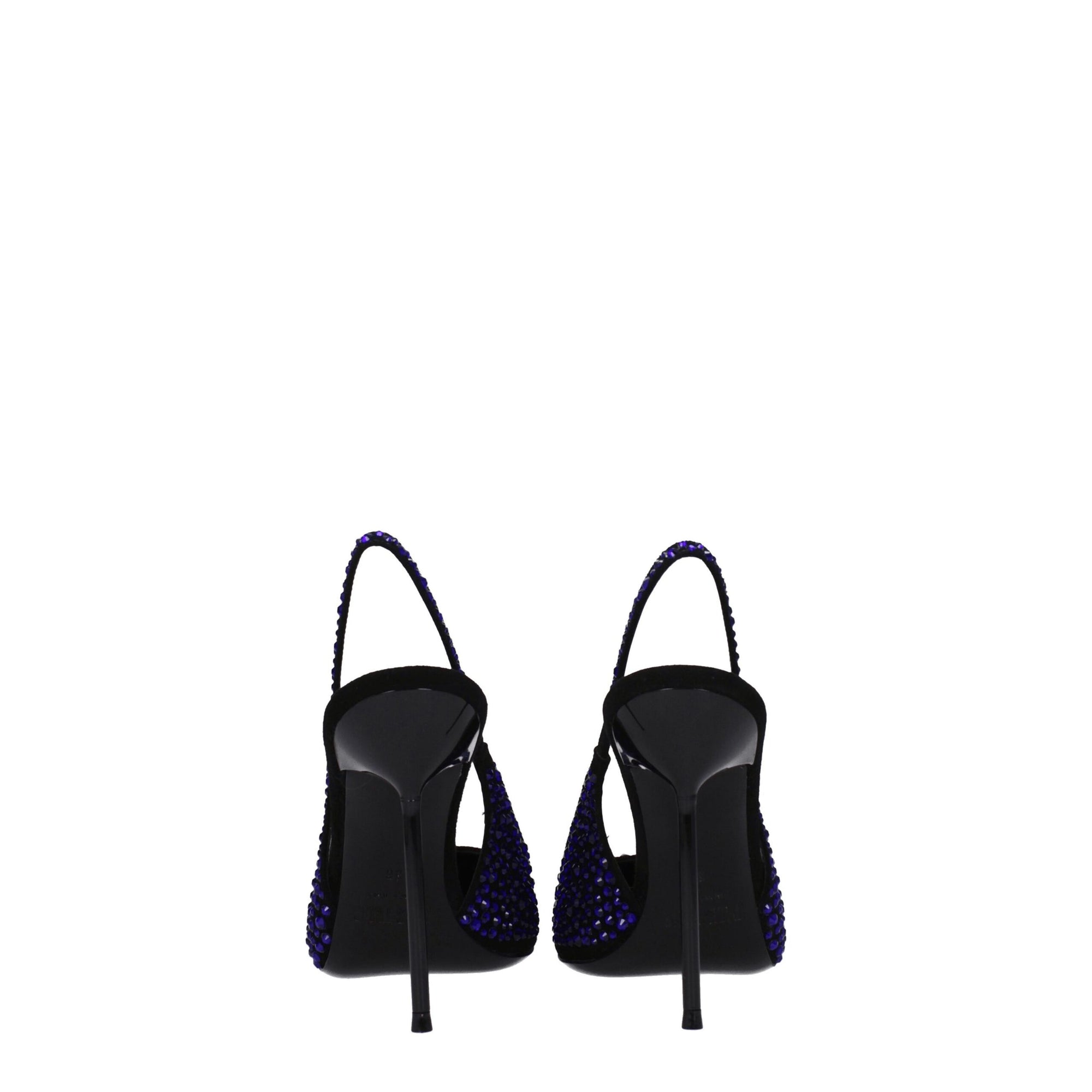 Paris Texas Black Leather High Heel Pumps