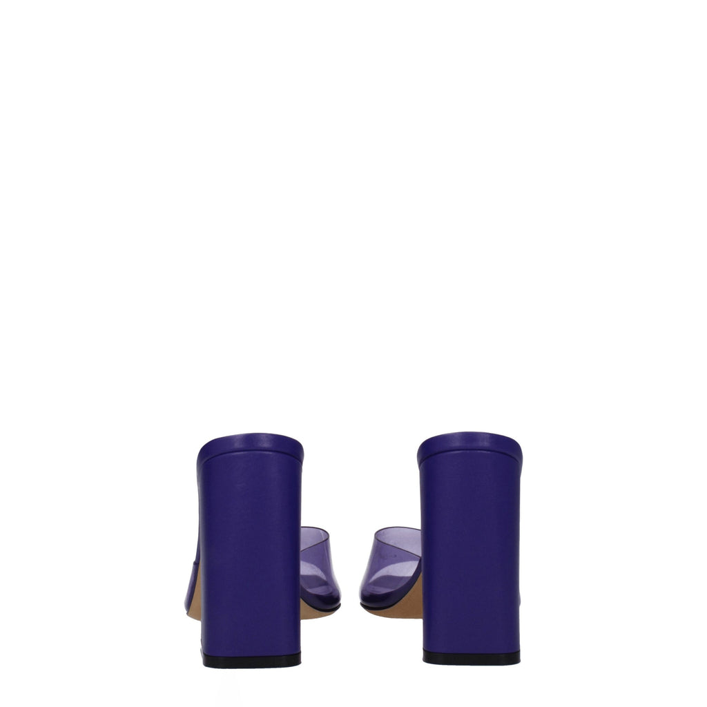 Paris Texas Purple Pvc Platforms