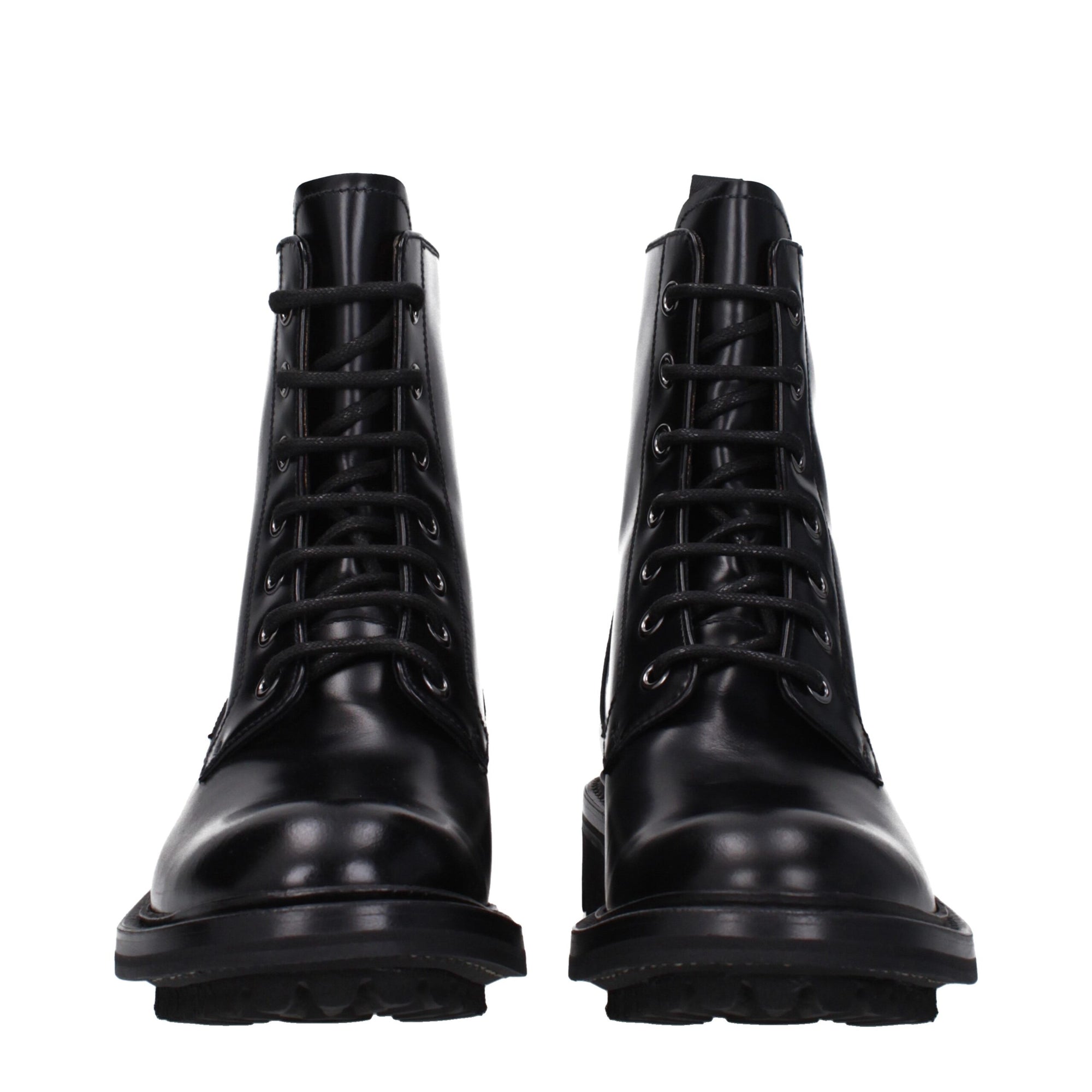 Church's Black Leather Ankle Boots