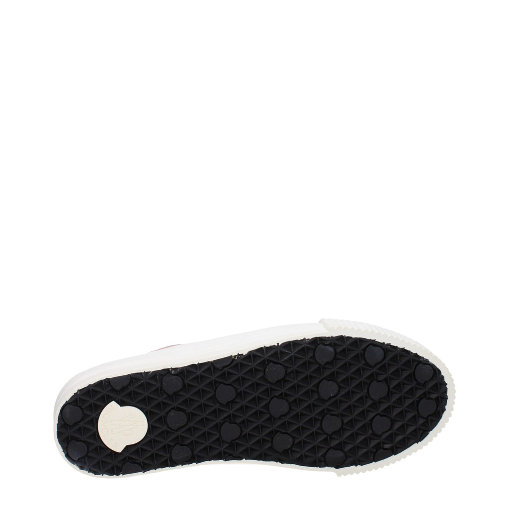 Moncler Pink Fabric Low Tops