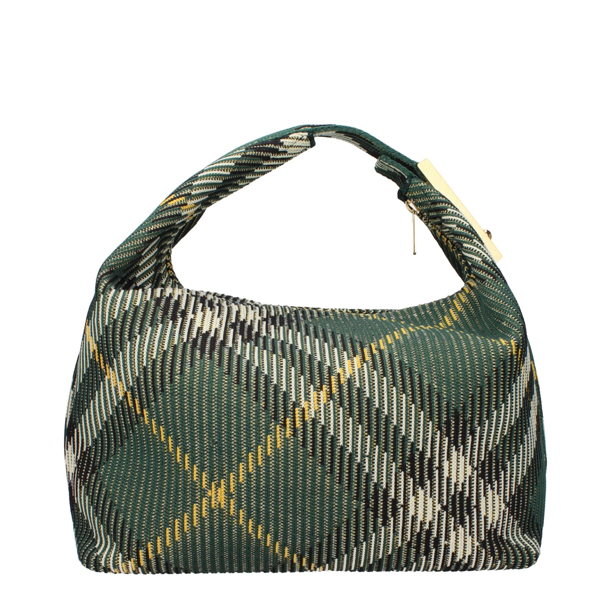 Burberry Green Fabric Handbags