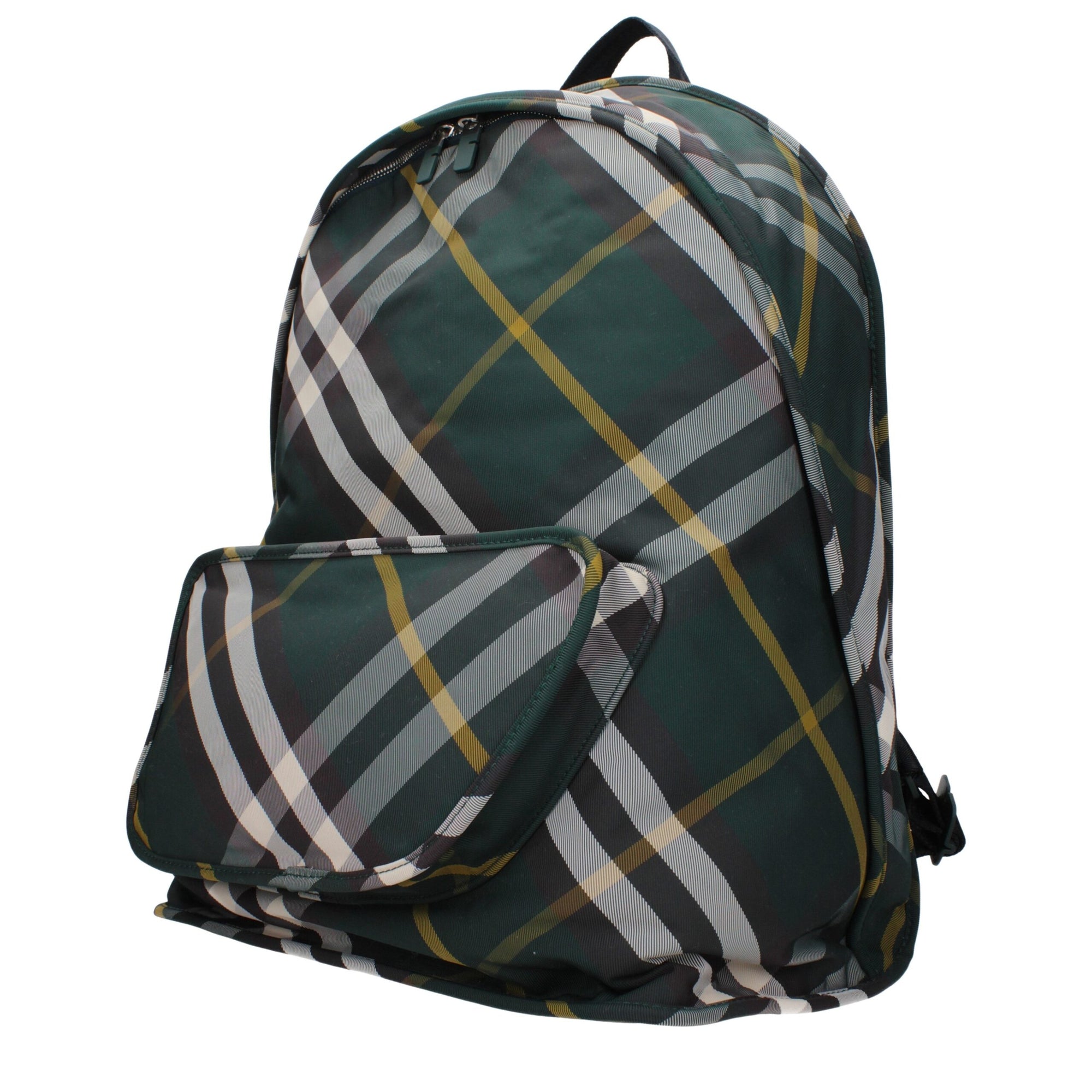 Burberry Green Fabric Backpacks