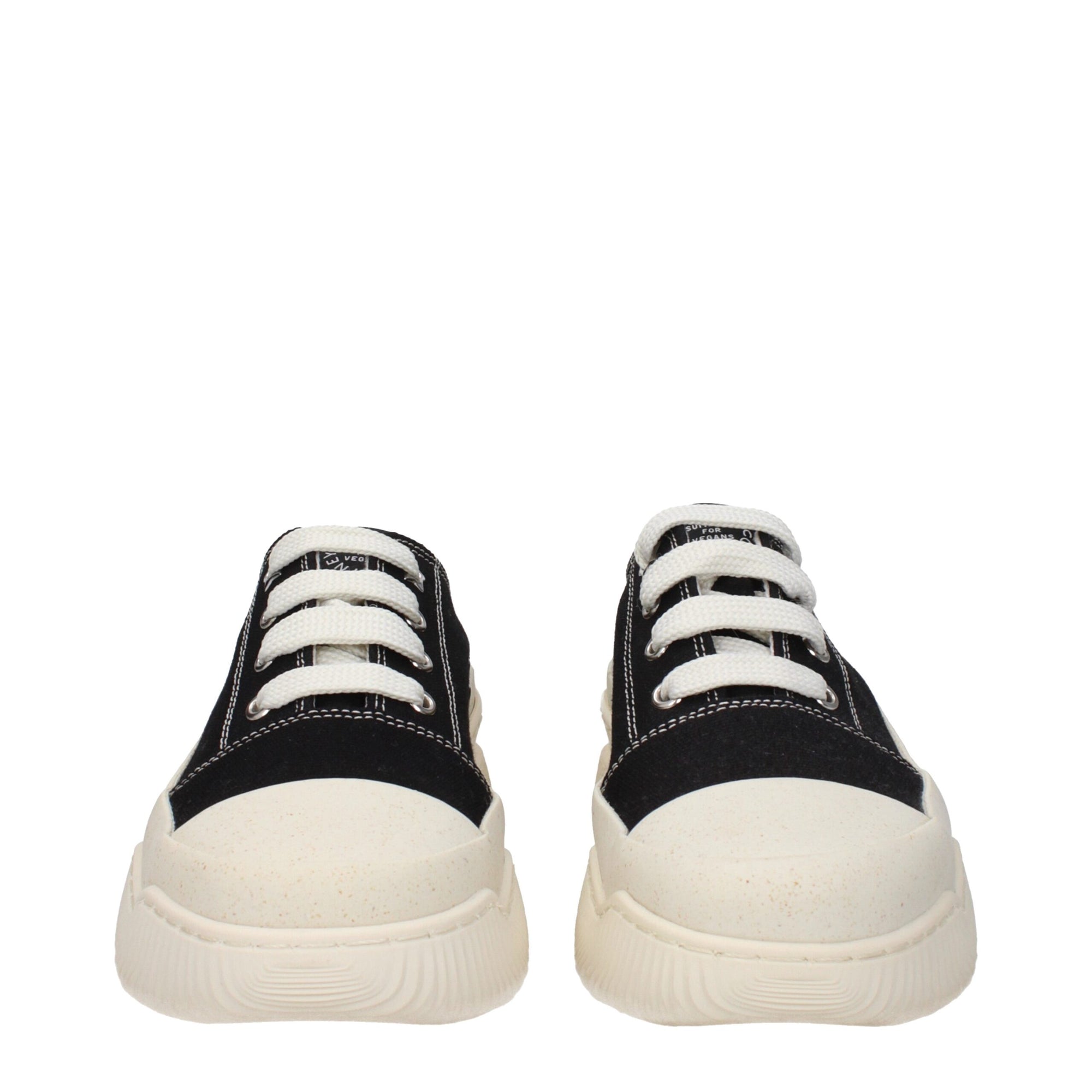 Stella McCartney Black Fabric Chunky Sneakers