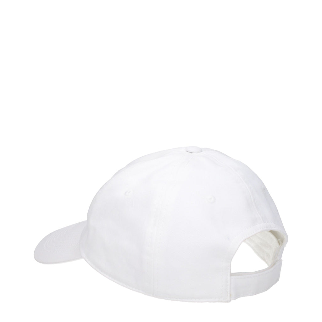 Marni White Cotton Caps (Baseball Hat)