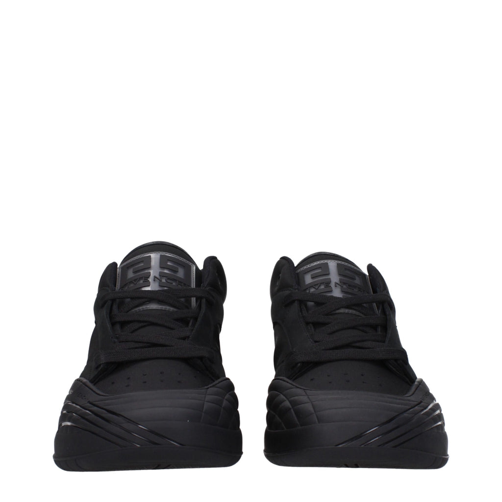 Givenchy Black Fabric Low Tops