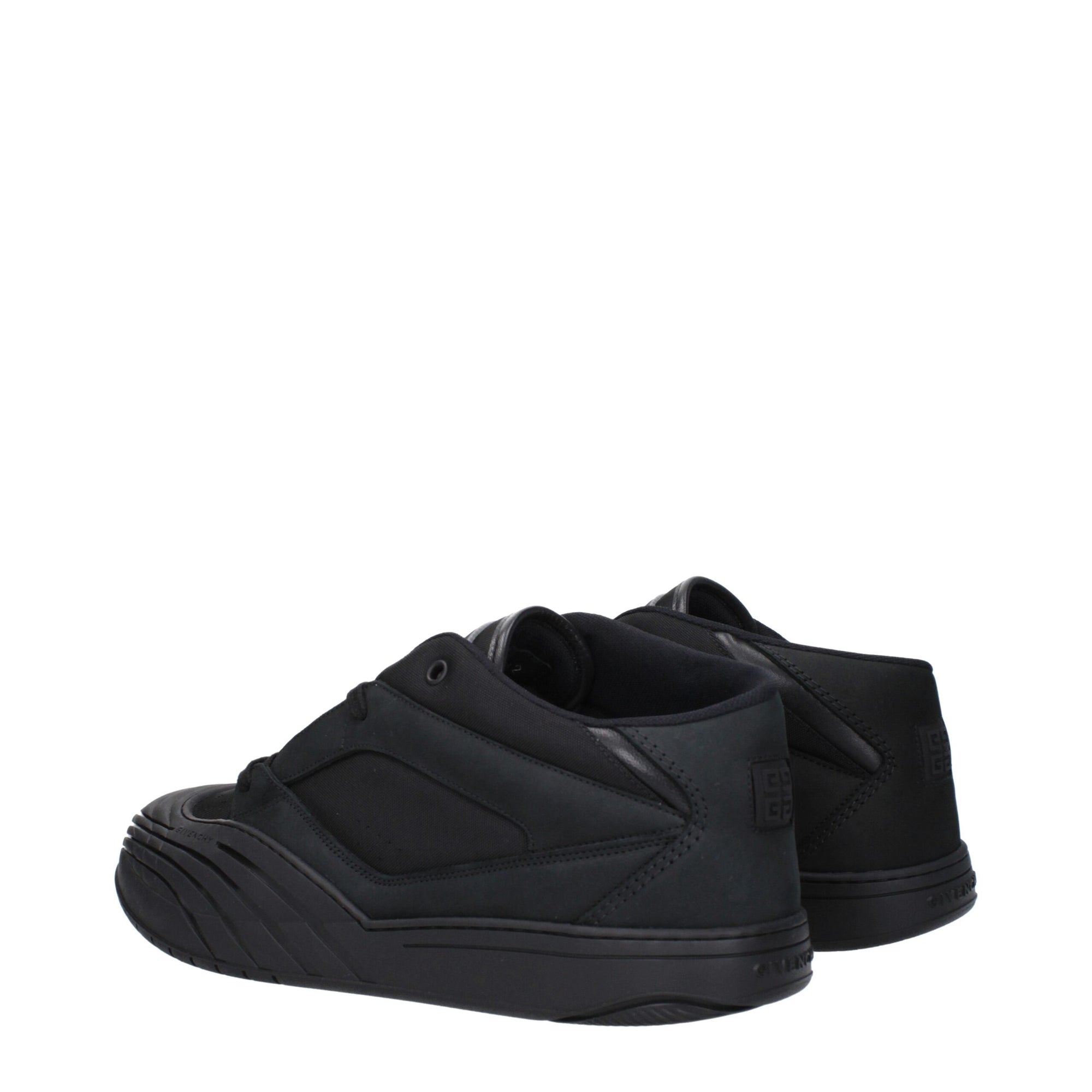 Givenchy Black Fabric Low Tops