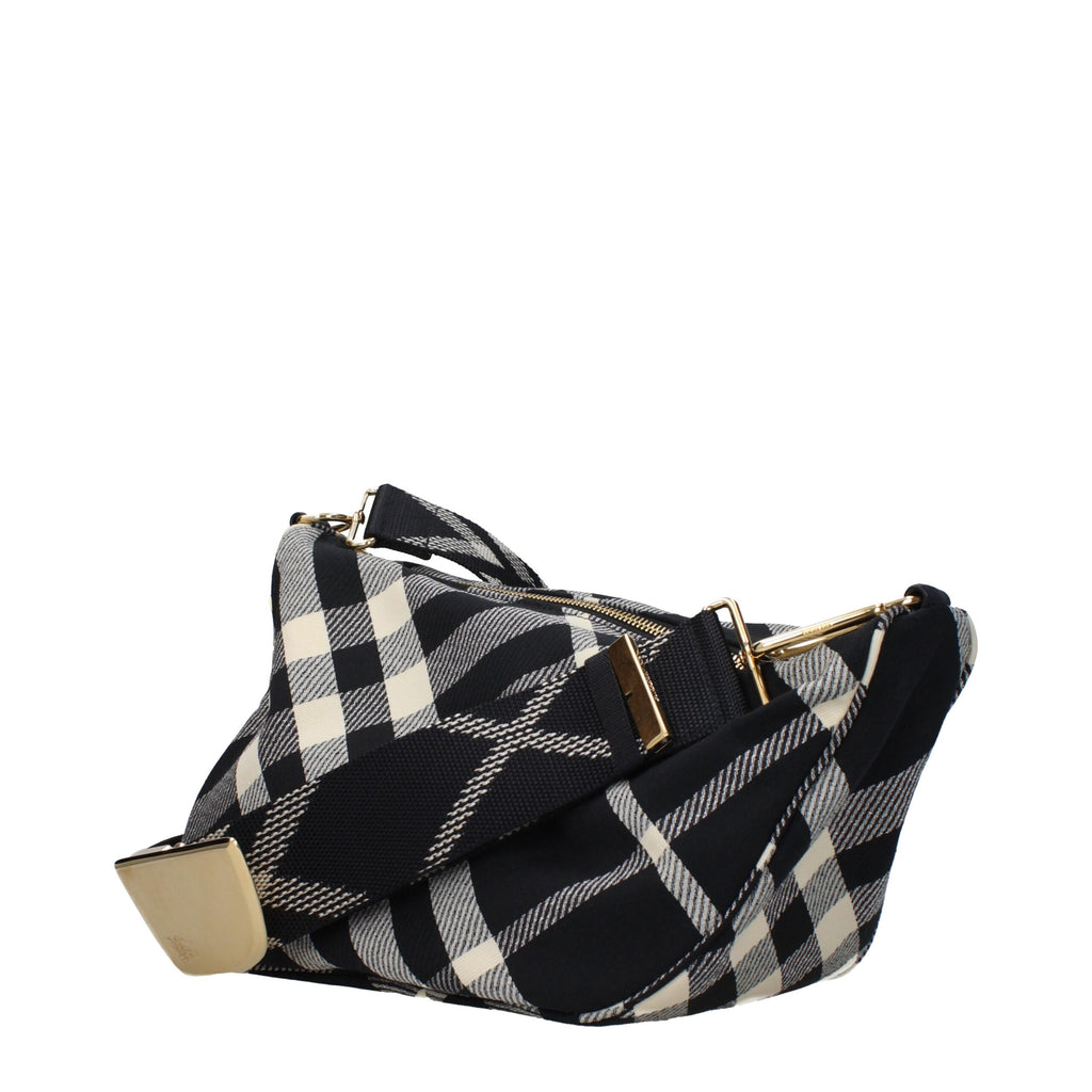 Burberry Black Fabric Crossbody Bags