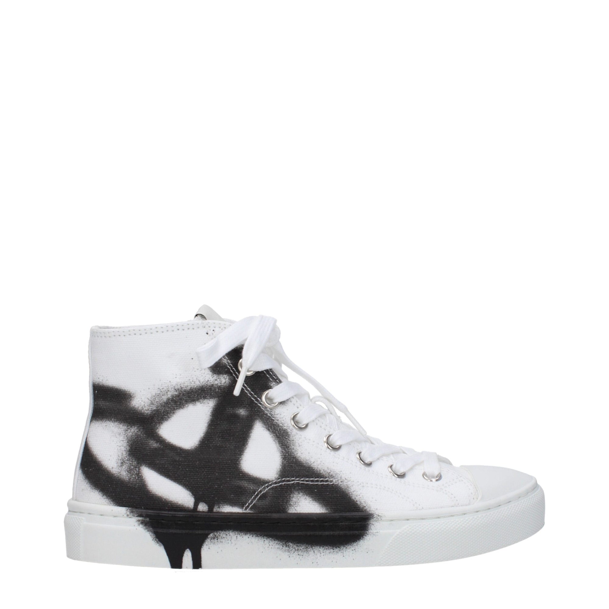 Vivienne Westwood White Fabric High Tops