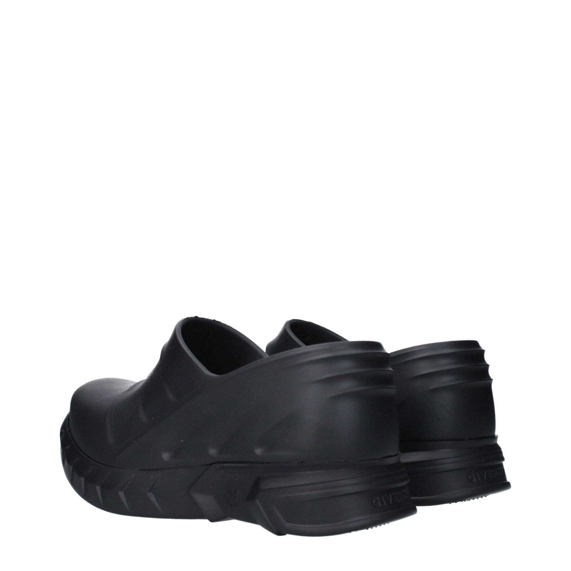 Givenchy Black Cotton Slippers Sandals