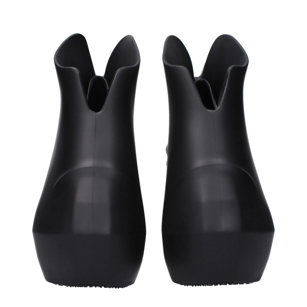 Givenchy Black Cotton Wedges Sandals