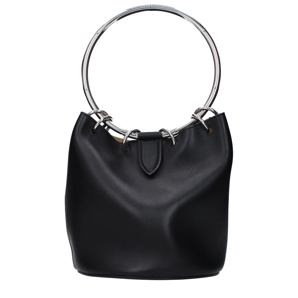 Alaïa Black Leather Handbags