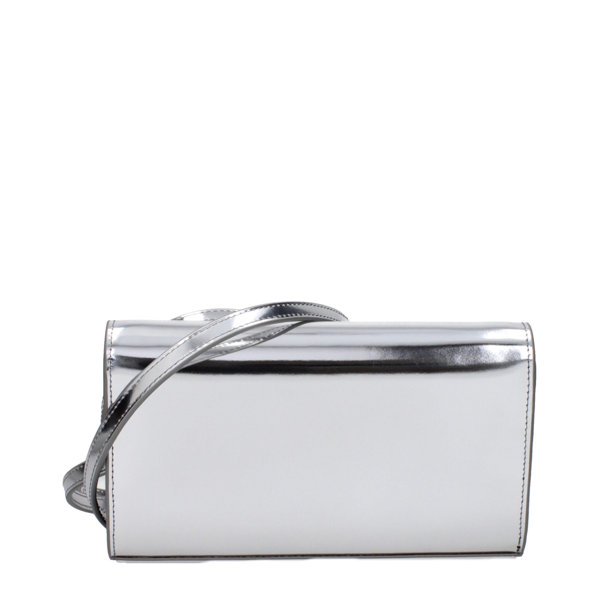 Diesel Gray Leather Clutch Bags