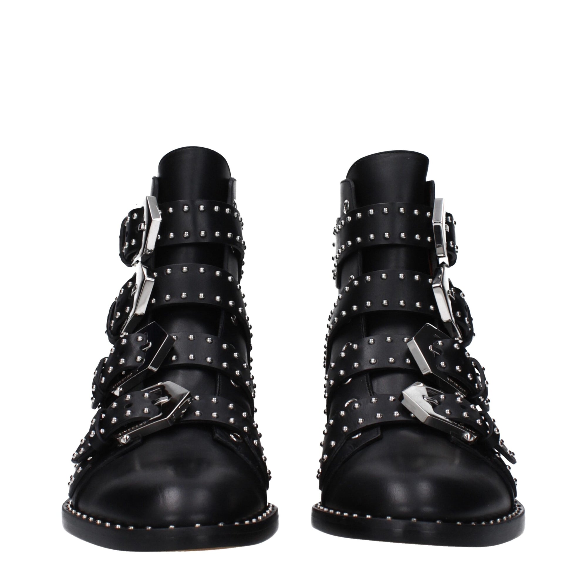 Givenchy Black Leather Ankle Boots