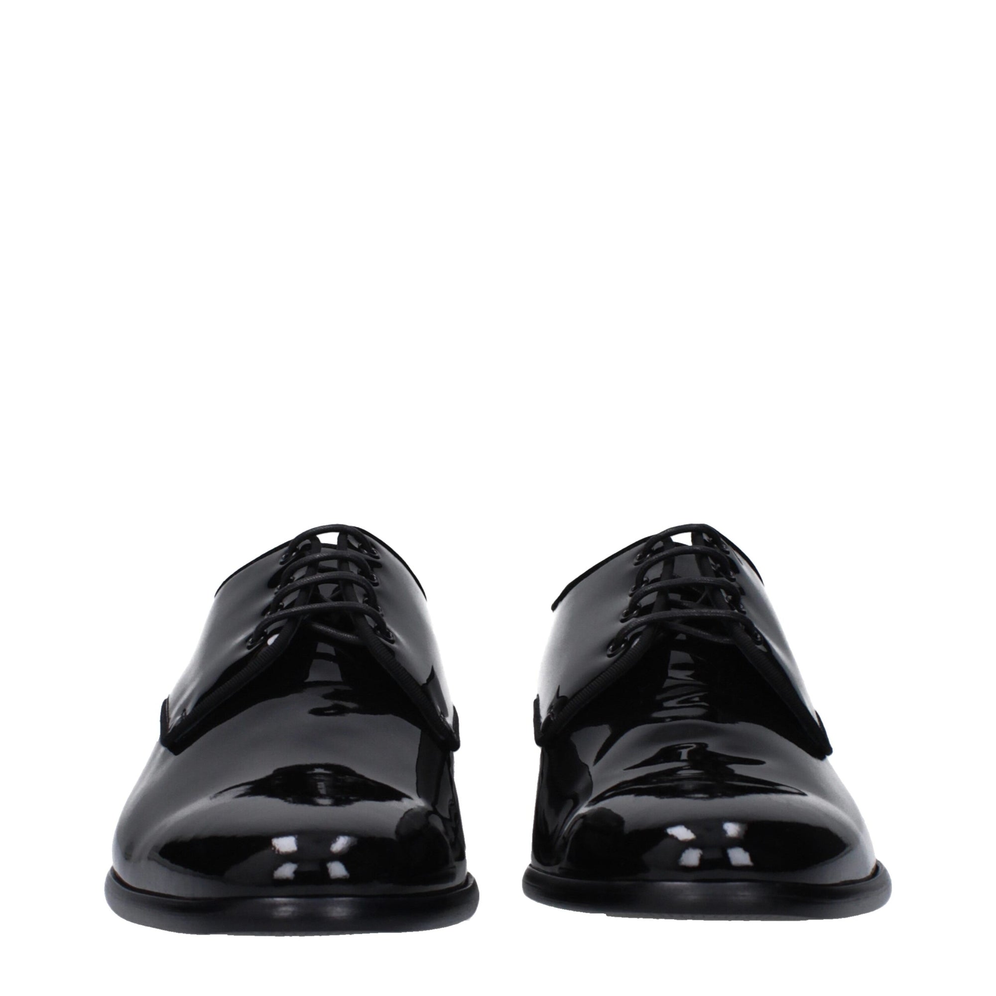 Dolce & Gabbana Black Leather Oxfords And Derbies