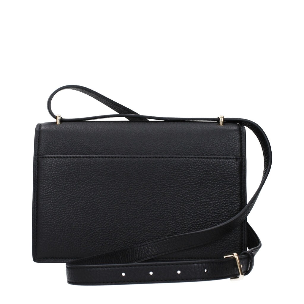 Tory Burch Black Leather Crossbody Bags