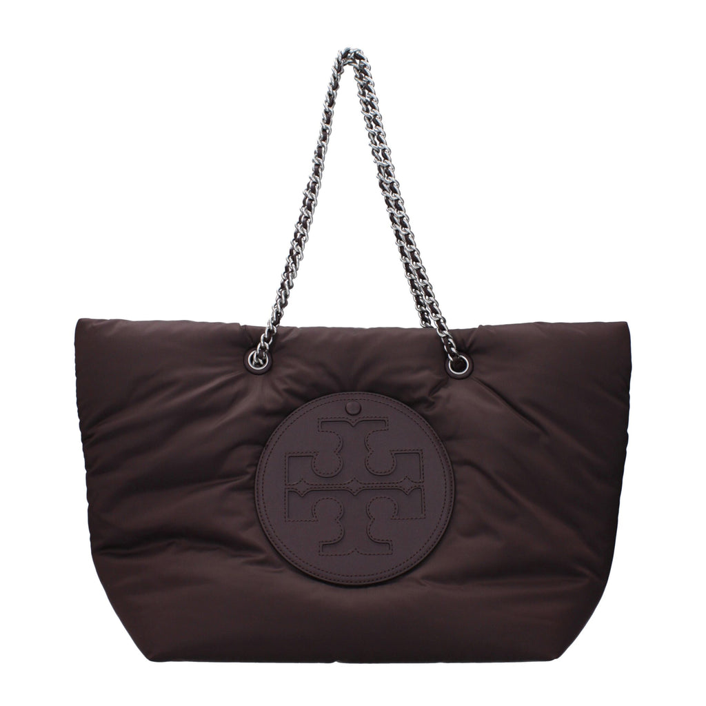 Tory Burch Purple Fabric Shoulder Bags