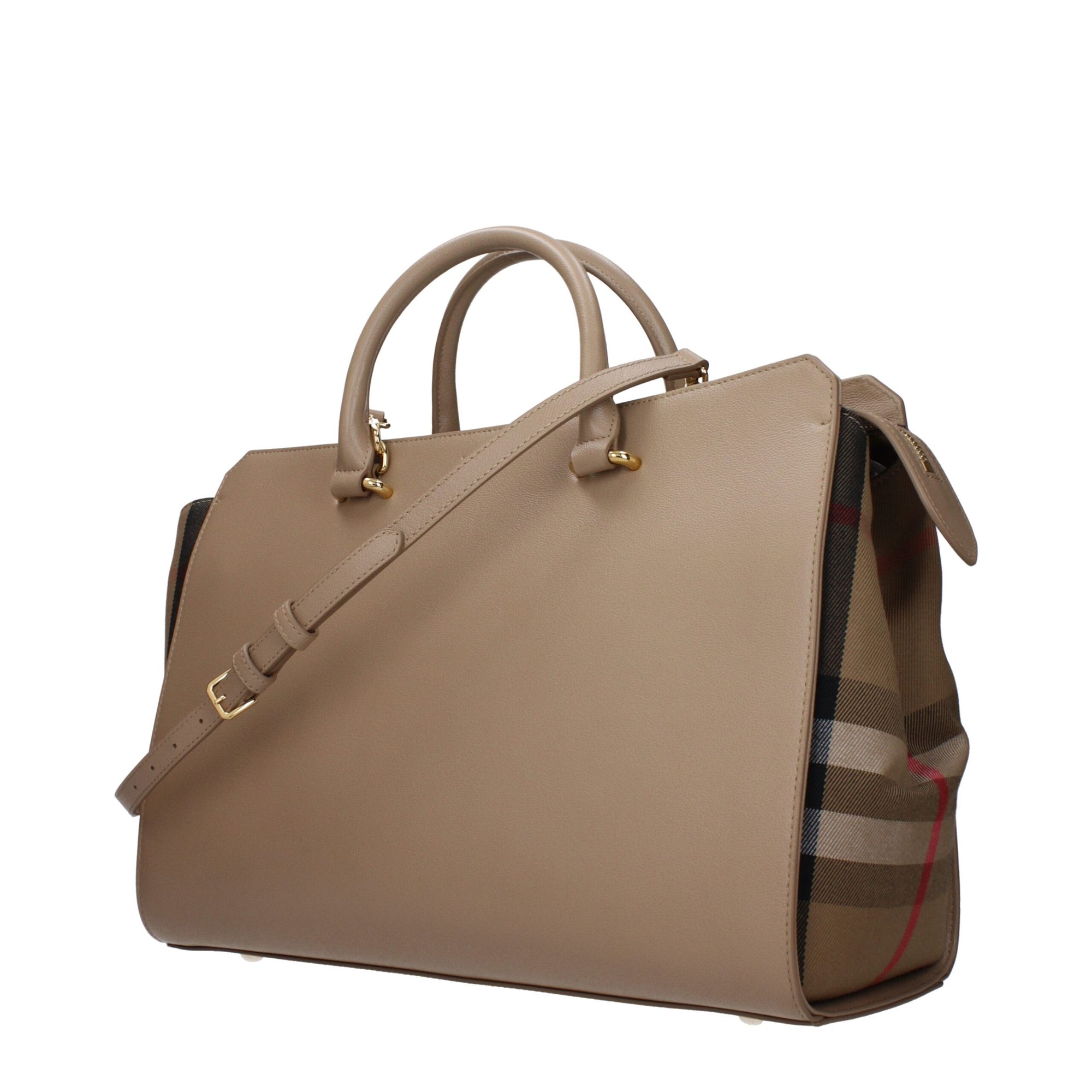 Burberry Beige Leather Handbags