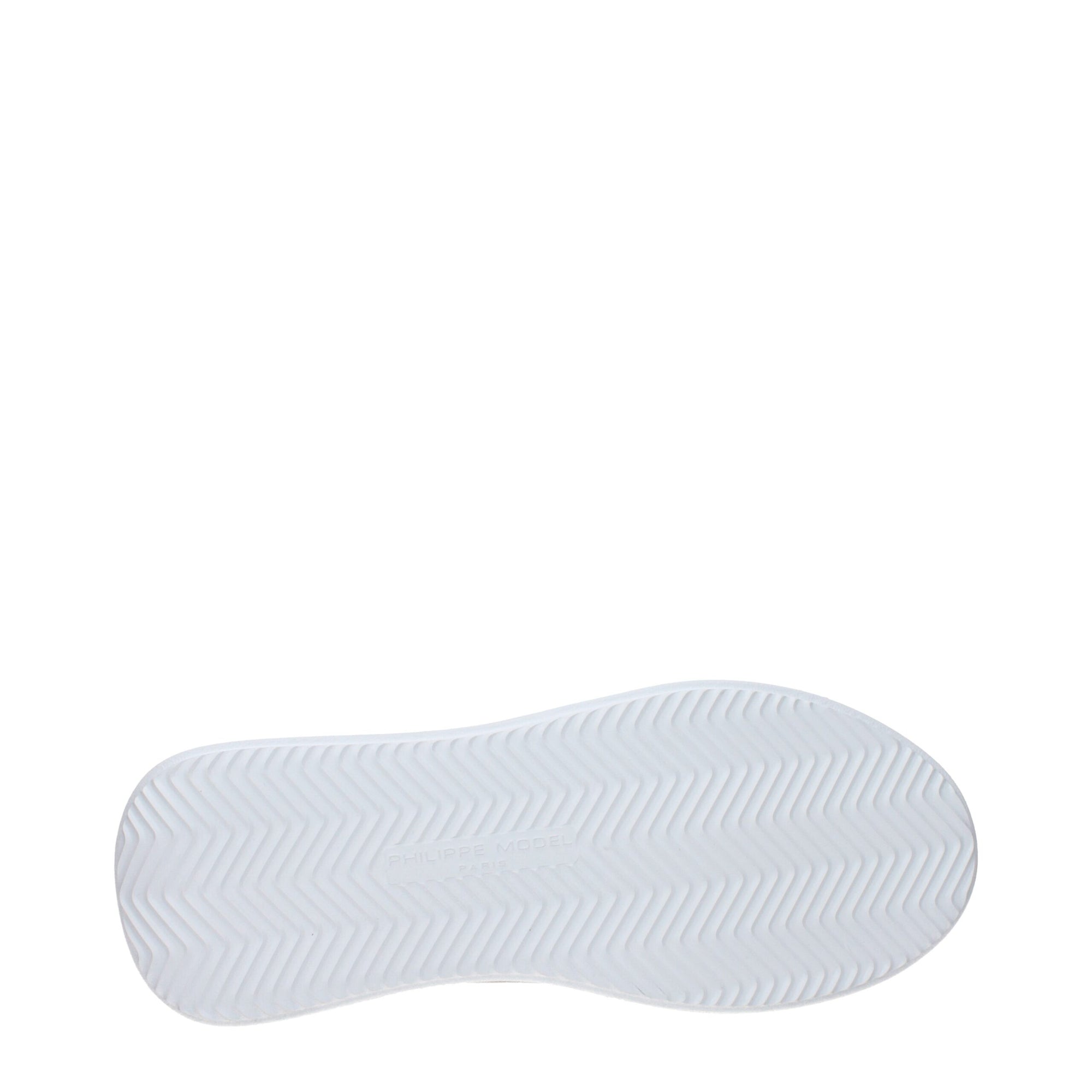 Philippe Model Beige Leather Low Tops