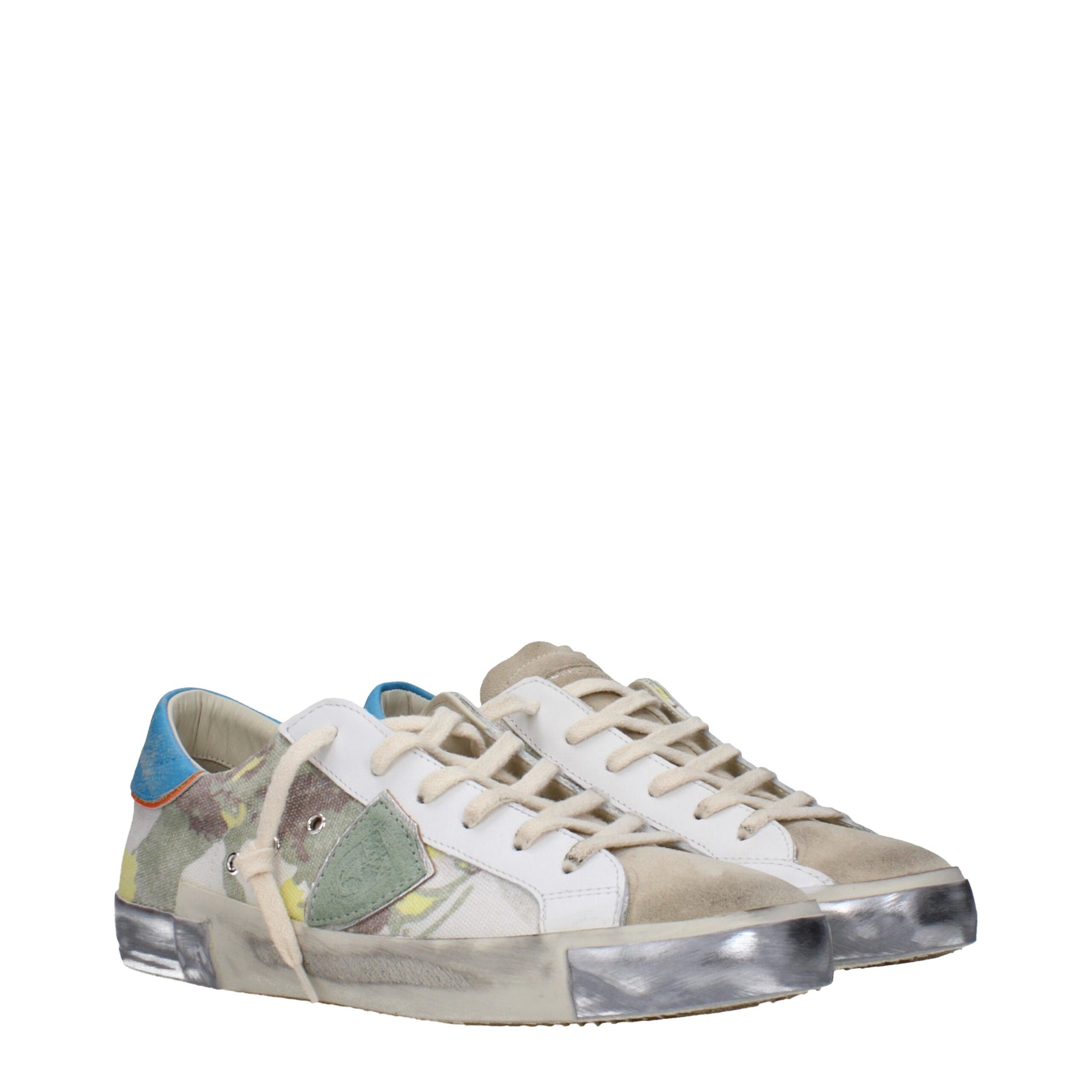 Philippe Model Multicolor Fabric Sneakers