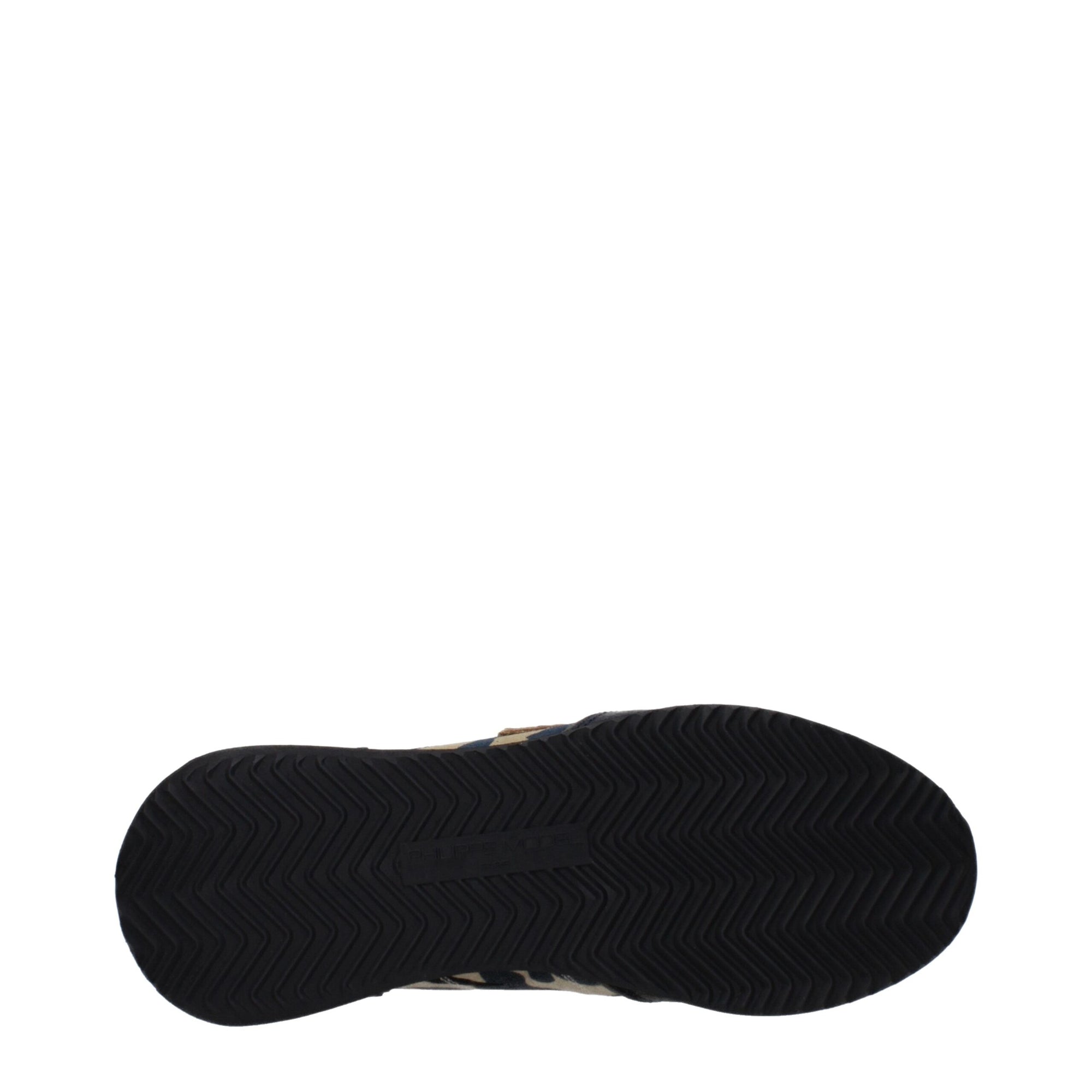 Philippe Model Blue Leather Sneakers