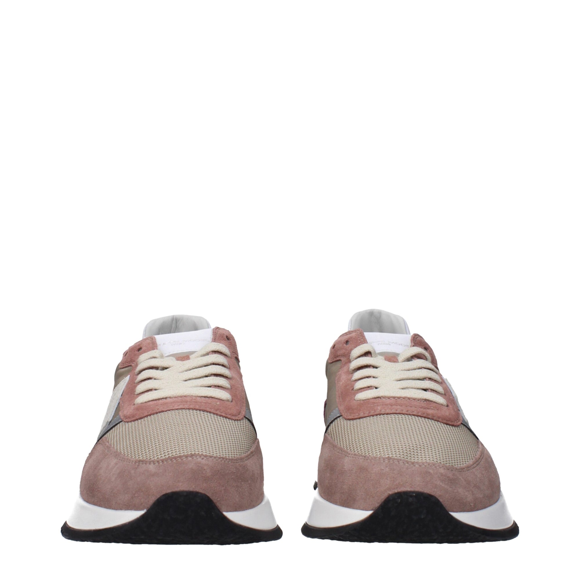 Philippe Model Beige Fabric Low Tops